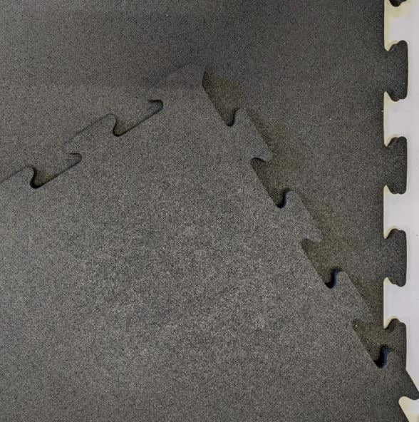 Gym Floor Mat Tiles Interlocking Heavy Duty Non Slip 1M x 1M 10mm / 15mm / 20mm