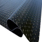 Checker Roll Rubber Flooring -- Workshop Gym Matting Garage Floor Office Kennel