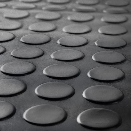 Coin Pattern 3M x 1.8M Rubber Flooring | Van, Garage, Shed Mat Roll