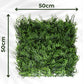 Artificial Wall Panel Realistic Fern Plant Flower - 50cm x 50cm Indoor / Outdoor