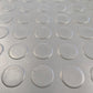 Grey Rubber Flooring Matting Roll - 3mm Thick - Coin Pattern