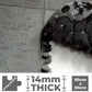 Interlocking Gym Mat Floor Tiles 90cm x 90cm | 14-17mm Thick | 2 Patterns
