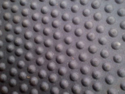 Twin Pack Bubble Top Rubber Stable Matting 6ft x 4ft 18 mm Horse Mats