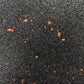 Rubber Gym Floor Interlocking Mats 1M x 1M 10mm / 15mm / 20mm Thick Orange Fleck