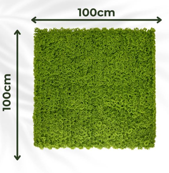 Artificial Plant Flower Living Wall Panels Realistic- Moss- Indoor / Outdoor