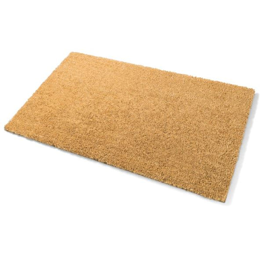 Coir Door Mat Heavy Duty Non-Slip 17mm Thick Entrance Matting - 15 Sizes