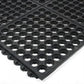 Interlocking Rubber Hot Tub Spa Floor Protector Mat Tiles With Drainage Holes
