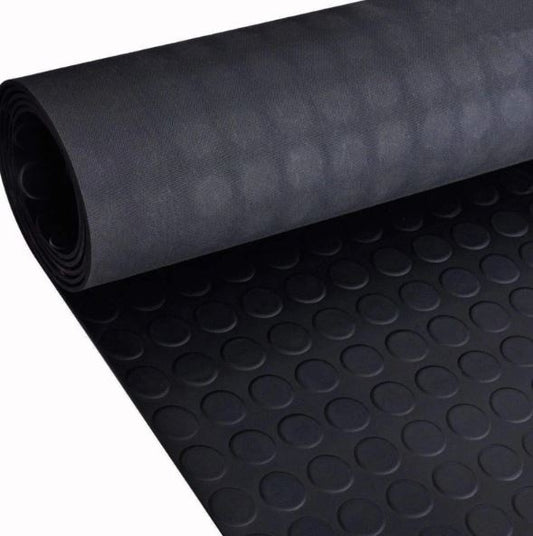 Coin Roll Rubber Flooring Workshop Gym Van Garage Vehicle Floor Office Kennel