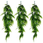 Artificial Hanging Plants Vines Leaves - Pack of 3 - 60cm Long- Fern