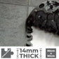 Interlocking Gym Mat Floor Tiles 90cm x 90cm | 14-17mm Thick | 2 Patterns