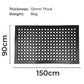 Rubber Door Entrance Mat Safety Non-Slip Anti-Fatigue Heavy Duty - 150cm x 90cm