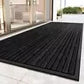 Non Slip Rubber Door Mat Heavy Duty Washable Rug Indoor Outdoor Welcome Door Mat