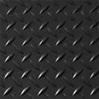 Checker Patterned Rubber Flooring Matting for Garage, Van or Car Roll Mat