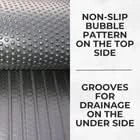 Bubbletop Rubber Stable Matting 6ft x 4ft 12mm Horse Mats Equestrian Floor