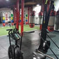 6 x Pro Heavy Duty Large Rubber Gym Black Grooved Mat Commercial Flooring 12mm
