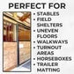 Bubbletop Rubber Stable Matting 6ft x 4ft 12mm Horse Mats Equestrian Floor