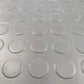 Grey Rubber Flooring Matting Roll - 3mm Thick - Non Slip Coin Pattern