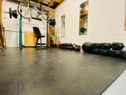 Heavy Duty Rubber Gym Mat 12mm Smooth Commercial Grade Flooring 1.8M x 1.2M 28kg