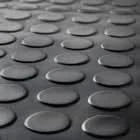 Coin Stud Penny Pattern Rubber Flooring Matting for Garage, Van Car Roll Mat
