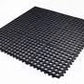 Interlocking Rubber Safety Mat For Restaurant Bar Tack Room Garage 90 x 90Cm