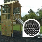 Rubber Playground Swing Safety Mat | 16mm Grass Matting