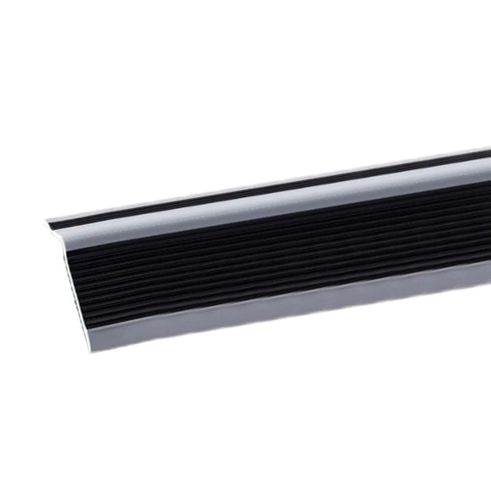 2 Metre PVC Stair Nosing Anti-Slip Edge Trim Protector Step Cover Self-Adhesive