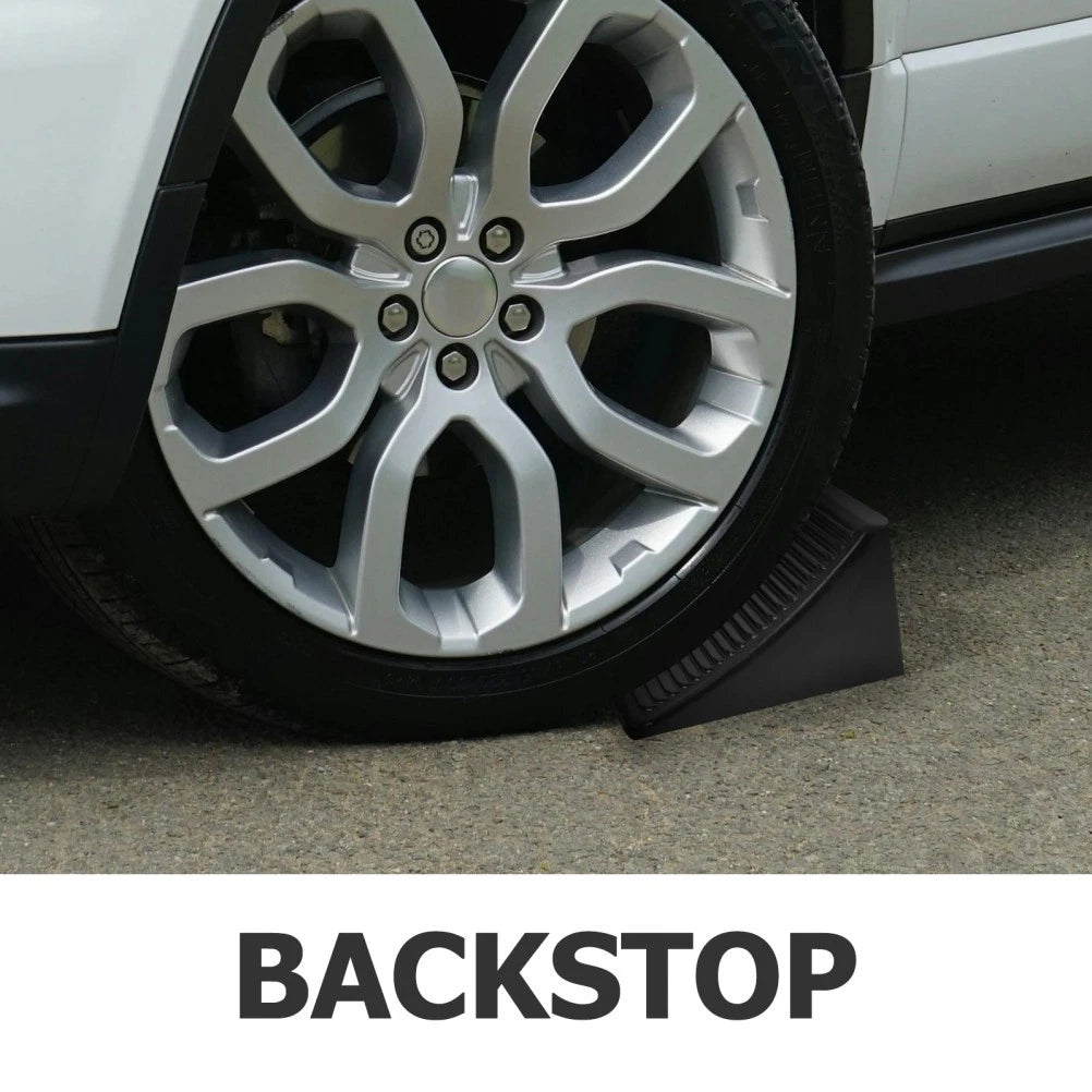 Durable Rubber Wheel Chock for Car and Motorcycle Trailer Accessories