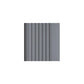 Stair Nosing PVC Anti-Slip 70x40mm 1.2m Black Flexible Wavy Safety Edge Grooved