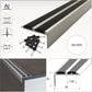 2.7m ALUMINIUM STAIR NOSING EDGE TRIM STEP NOSE EDGING NOSINGS FOR CARPET WOOD