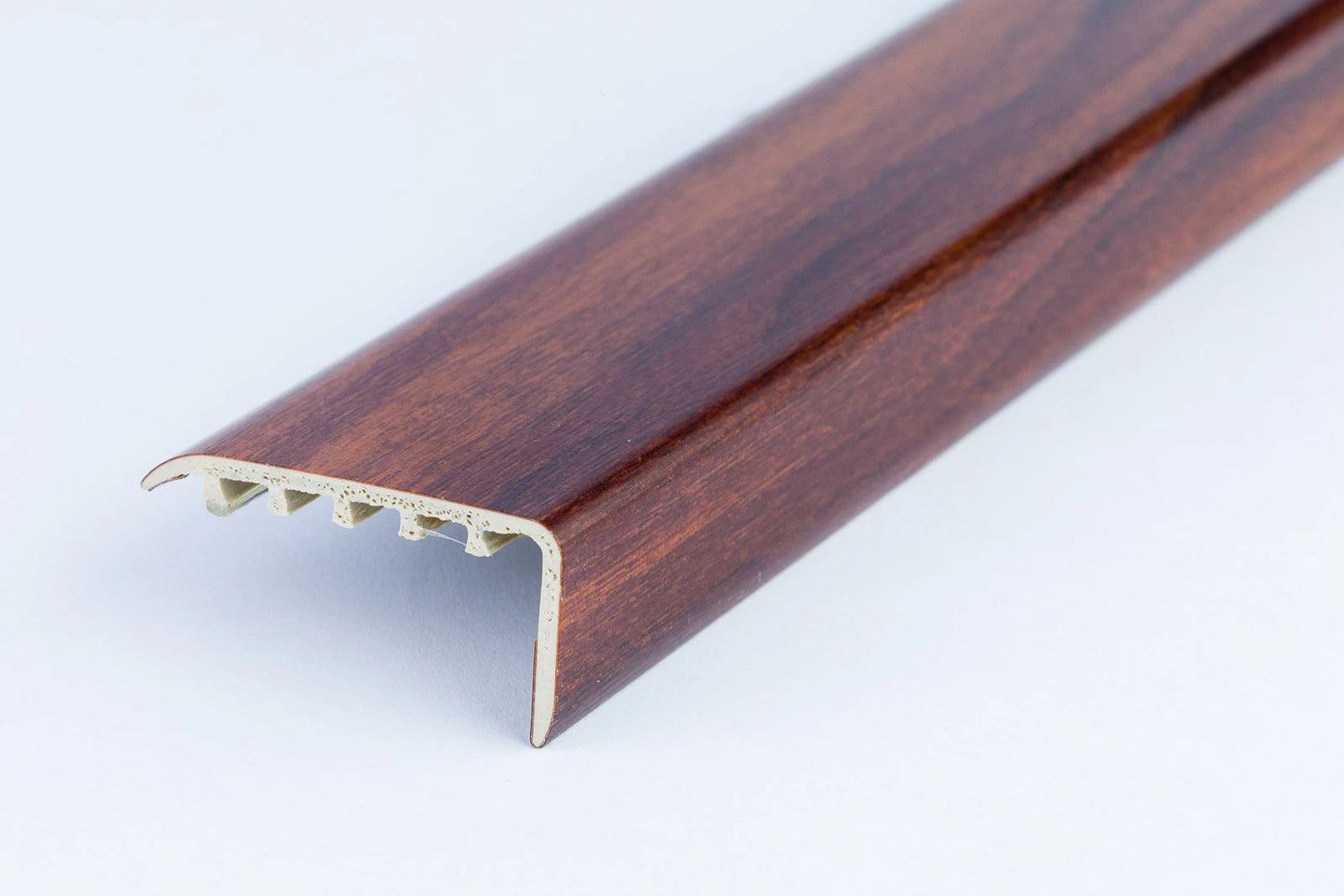 STAIR NOSING EDGE UPVC WOOD EFFECT -TRIM- EDGING NOSING 45 x 22mm - 900 mm