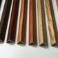 STAIR EDGE NOSING UPVC WOOD EFFECT -TRIM- EDGING NOSING 900mm x 25mm x 25mm