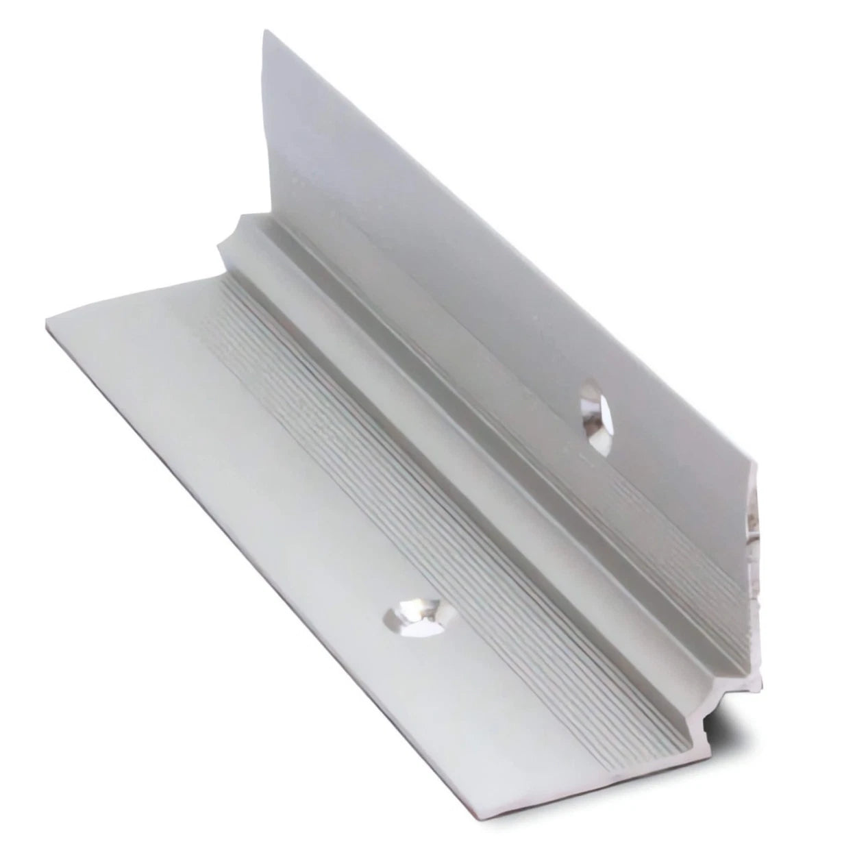 Stair Nosing Aluminium Bright Silver 25x25mm 2.7m Anodised LVT Inner Trim Metal
