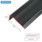 Rubber Stair Nosing Edge Anti non Slip PVC Angle Step Protect Edge Trim 39 Inch