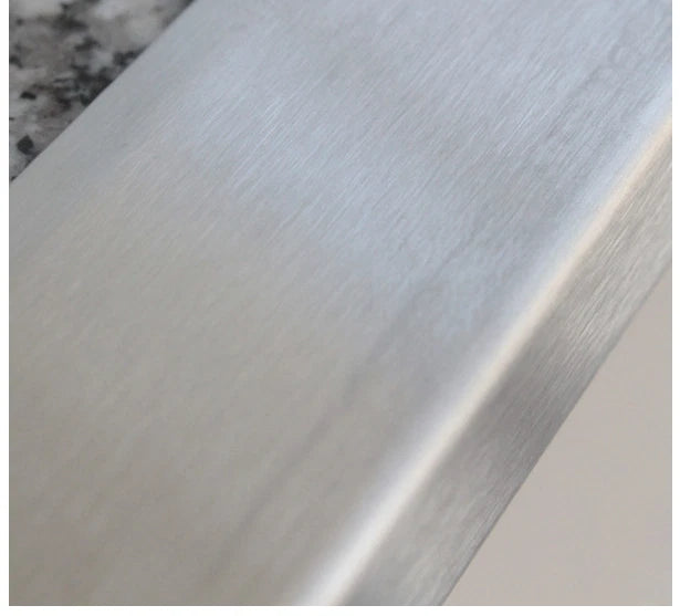 Stainless steel stair nosing strip 30X30 - 100CM