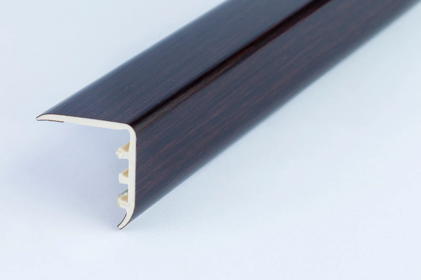 STAIR NOSING EDGE UPVC WOOD EFFECT -TRIM- EDGING NOSING 30 x 30mm x 900 mm