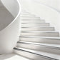 Aluminium Stair Nosing Edge Trim Step Nose Edging Carpet - Silver / Black