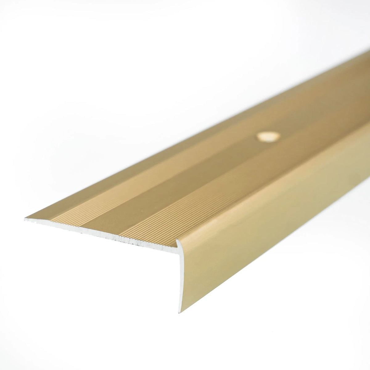 90 cm C25 Anodised Aluminium Stair Nosing Edge Profile Trim LVT