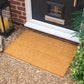 Coir Matting Outdoor Heavy Duty Entrance Non Slip Welcome Mat Rubber Mat Rug UK