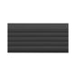 Stair Nosing Black PVC 40x25mm 1.2m Self-Adhesive Anti-Slip Ribbed Trim Durable