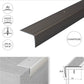2.7m ALUMINIUM STAIR NODING STEP EDGE NOSING TRIM FOR LAMINATE, WOOD.41x26.6mm