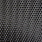 Smooth Honeycomb Matt Black Rubber Flooring Matting for Garage, Van or Car Roll