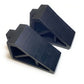 Rubber Wheel Chock Heavy Duty Blocks for Vehicles, Cars, Caravan, Trailer 3kg x2