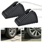 2x Heavy Duty Rubber Wheel Chocks For Car / Van / Caravan / Motorhome / Trailer