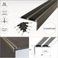 2.7m ALUMINIUM STAIR NOSING EDGE TRIM STEP NOSE EDGING NOSINGS FOR CARPET WOOD