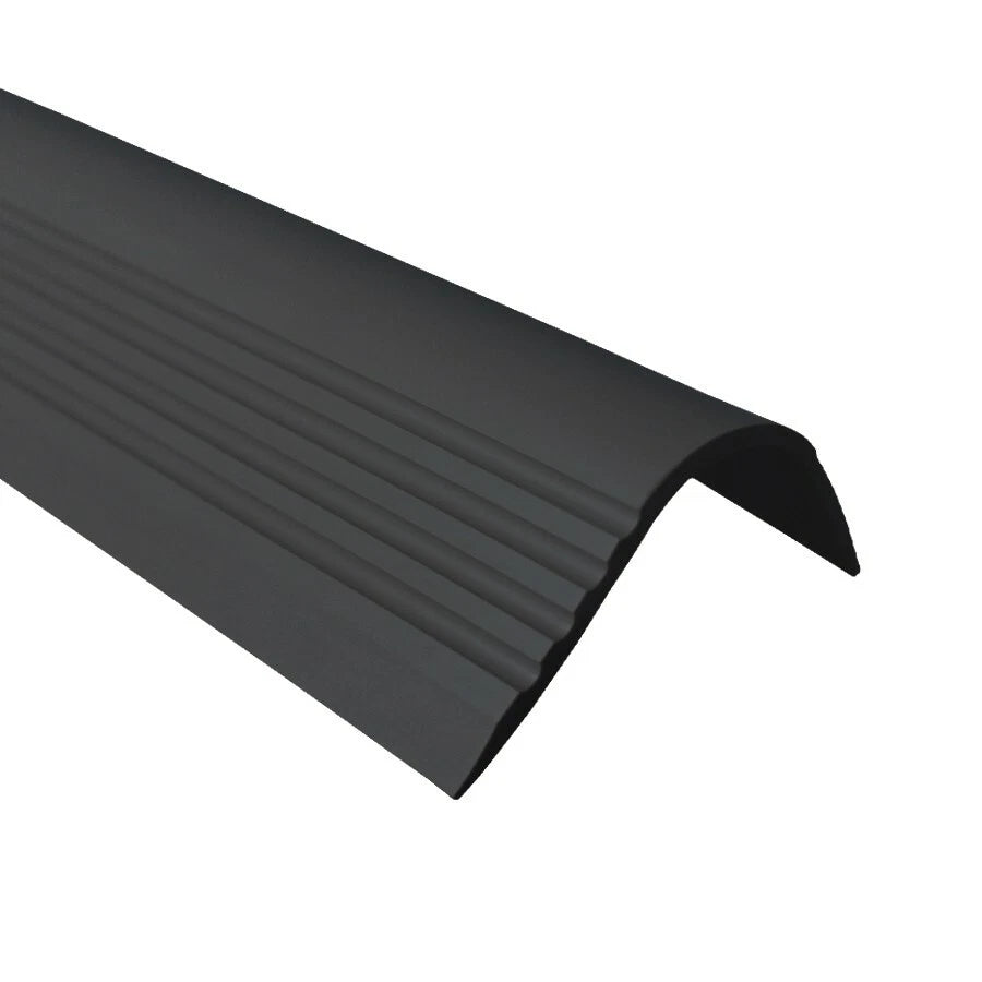 Stair Nosing Rubber Bullnose 118cm Non-Slip 52x40mm Step Edge Trim Strip RGPT