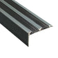 V2 Stair Nosing Screw Down Step Nosing Grey Threshold Strip 0.9m