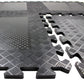 Heavy Duty Rubber Gym Mats Garage Flooring Tiles Commercial Interlocking 4pcs