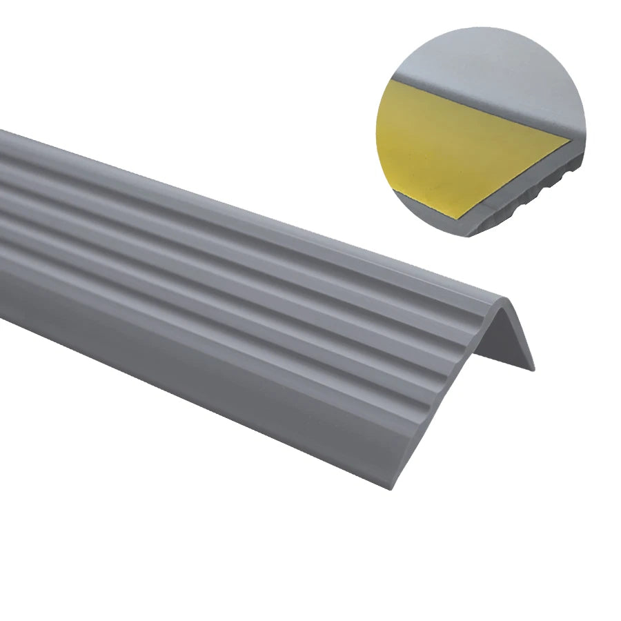 Anti slip stair nosing stairs edge step edging trim self adhesive ND 40x25mm