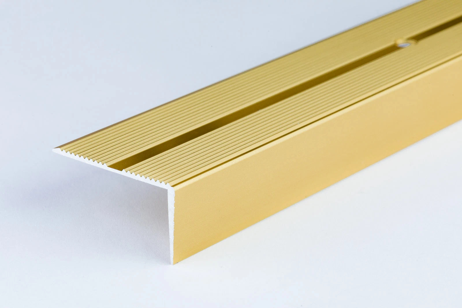 Stair Nosing Anodised Aluminium Anti Non Slip Edge 40mm x 20mm - 2M (78.74"),