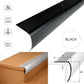 Aluminium Stair Nosing Bullnose Edge Trim Step Edging Heavy Duty Anti Slip H28